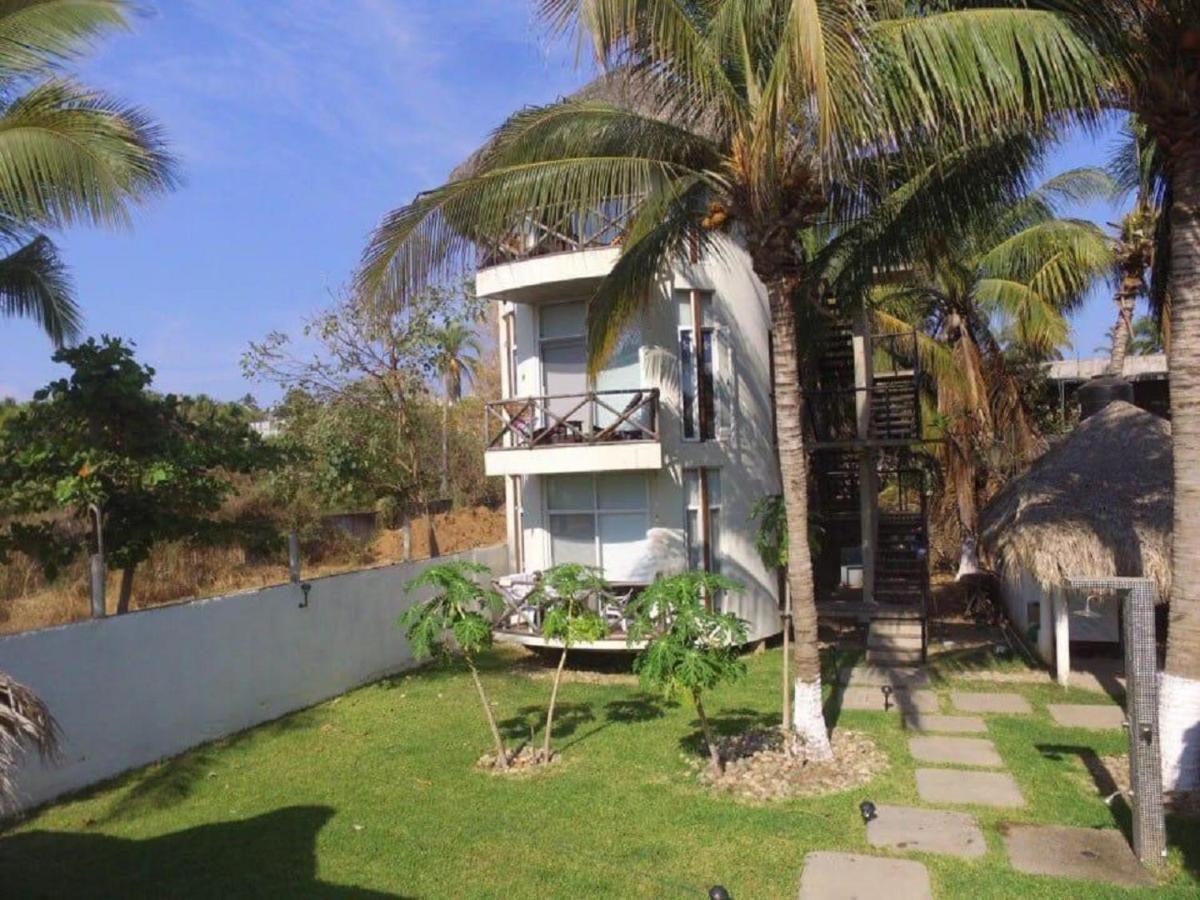 Playa Bruja Zicatela Apartment Puerto Escondido  Luaran gambar