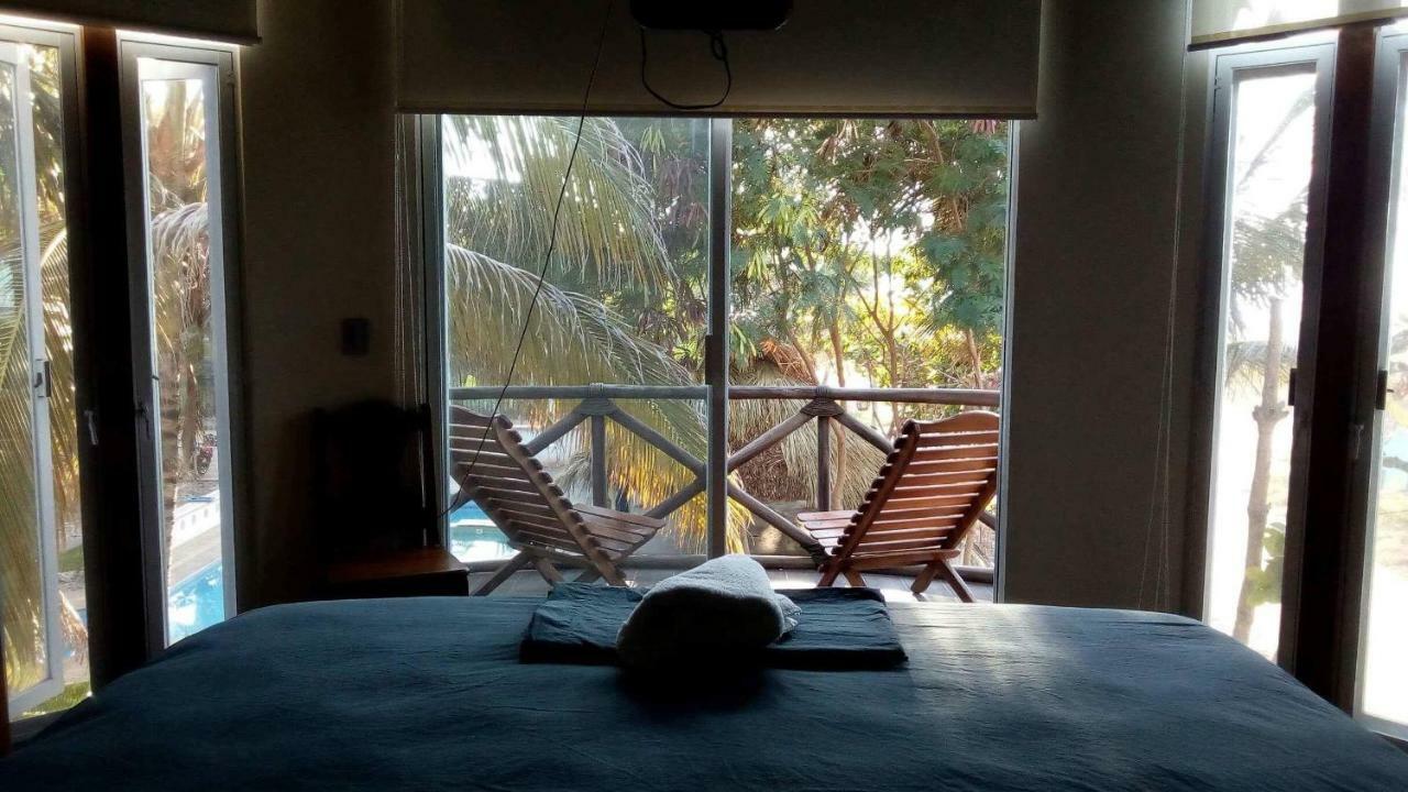 Playa Bruja Zicatela Apartment Puerto Escondido  Luaran gambar